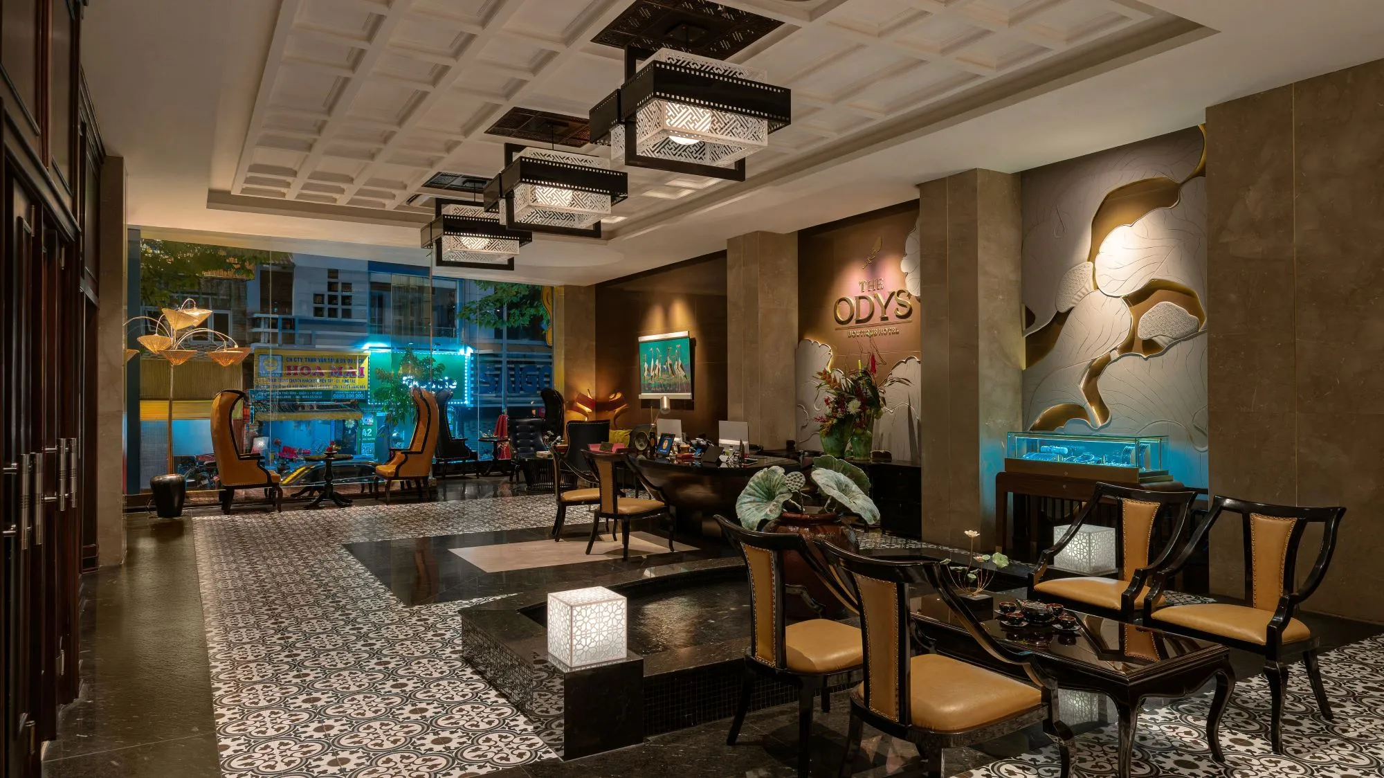 Lobby im The Odys Boutique Hotel